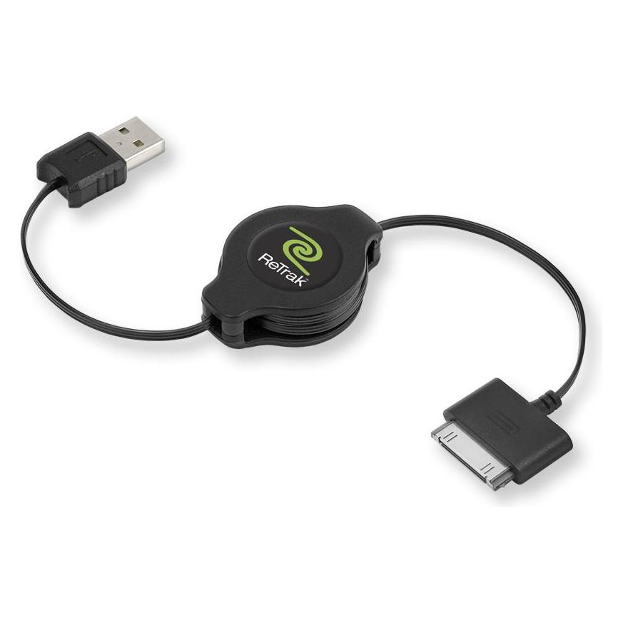 ReTrak EUIPODUSBB USB-Kabel 1 m USB 2.0 USB A Schwarz (1 m, USB 2.0) (EUIPODUSBB)