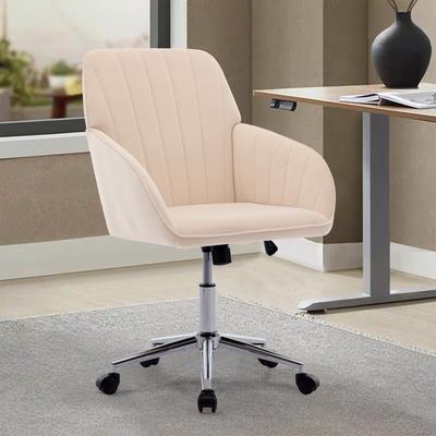 AISWORD Adjustable Office Chair, Home Bedroom, Ergonomic Swivel Chair, Backrest Seat, Comfortable for Long Sitting