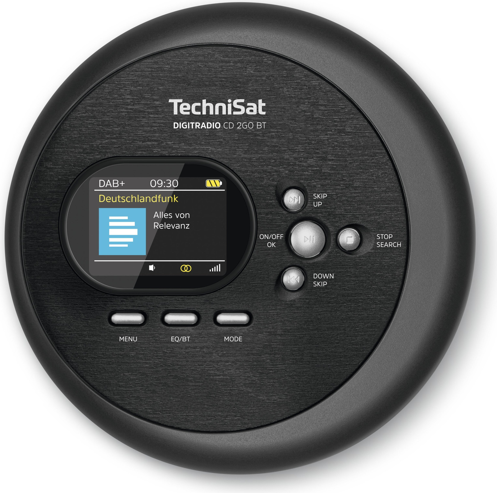 TechniSat DigitRadio CD2GO BT, zwart