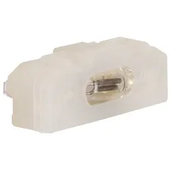 Berker 1600 Glimmaggregat Modul-Einsätze klar transparent