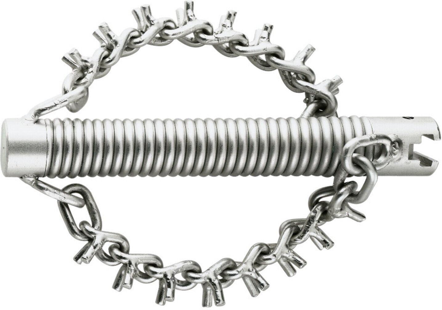 Rothenberger Kettenschleuderkopf mit Spikes, 2 Ketten, 16 mm (72186)