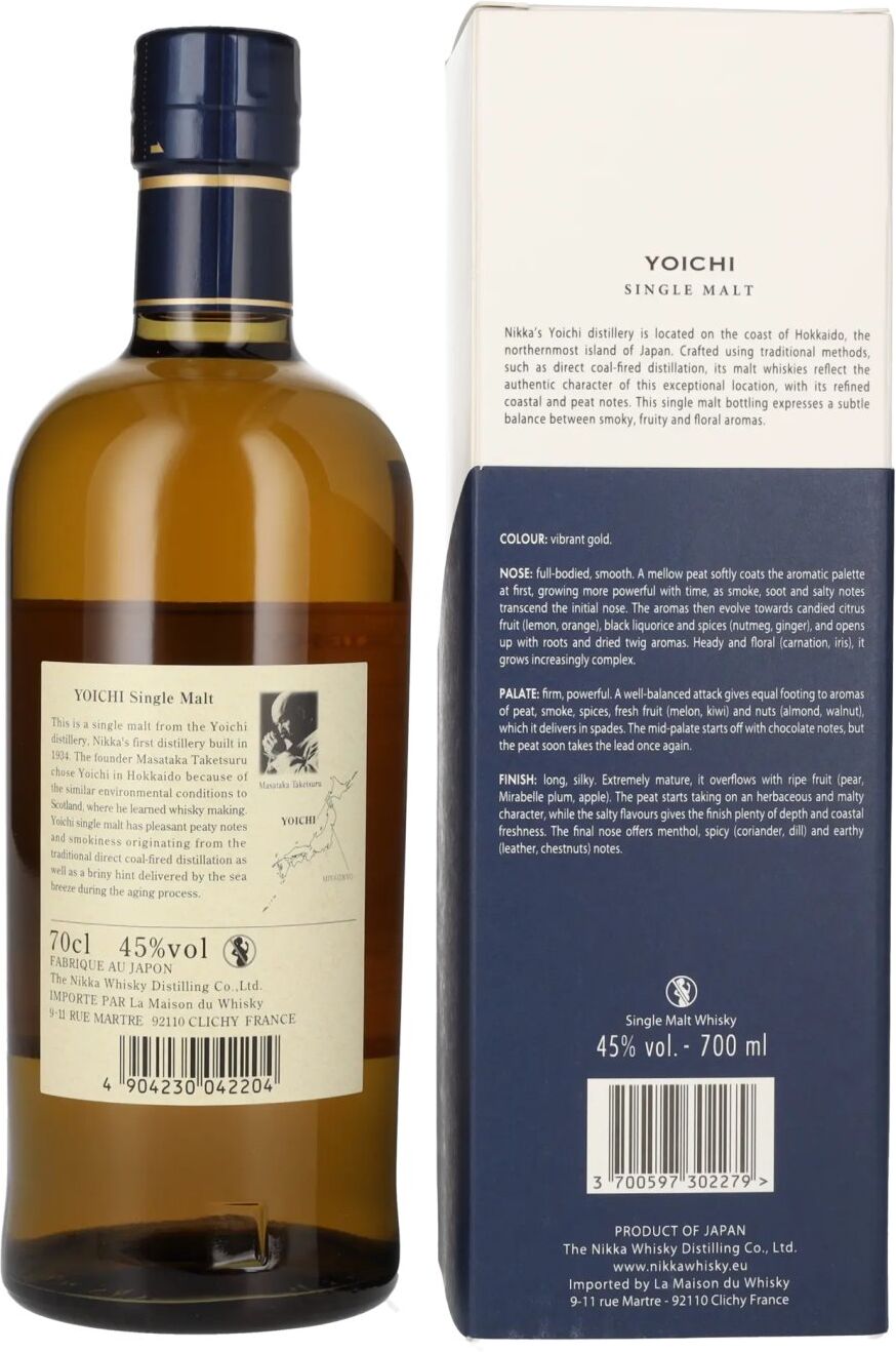 Nikka Whisky Nikka Yoichi Single Malt Whisky 45% Vol. 0,7l in Geschenkbox