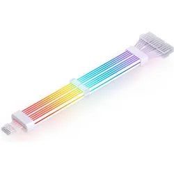 Jonsbo PC Light Cable, GPU - 12+4-Pin (RGB, Weiss), Modding Beleuchtung