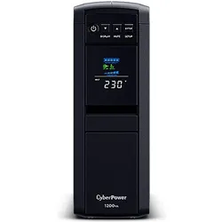 Cyberpower USV CP 1200EIPFCLCD 1200VA/720W Line-Interactive (1200 VA, 720 W, Line-Interaktiv USV), USV