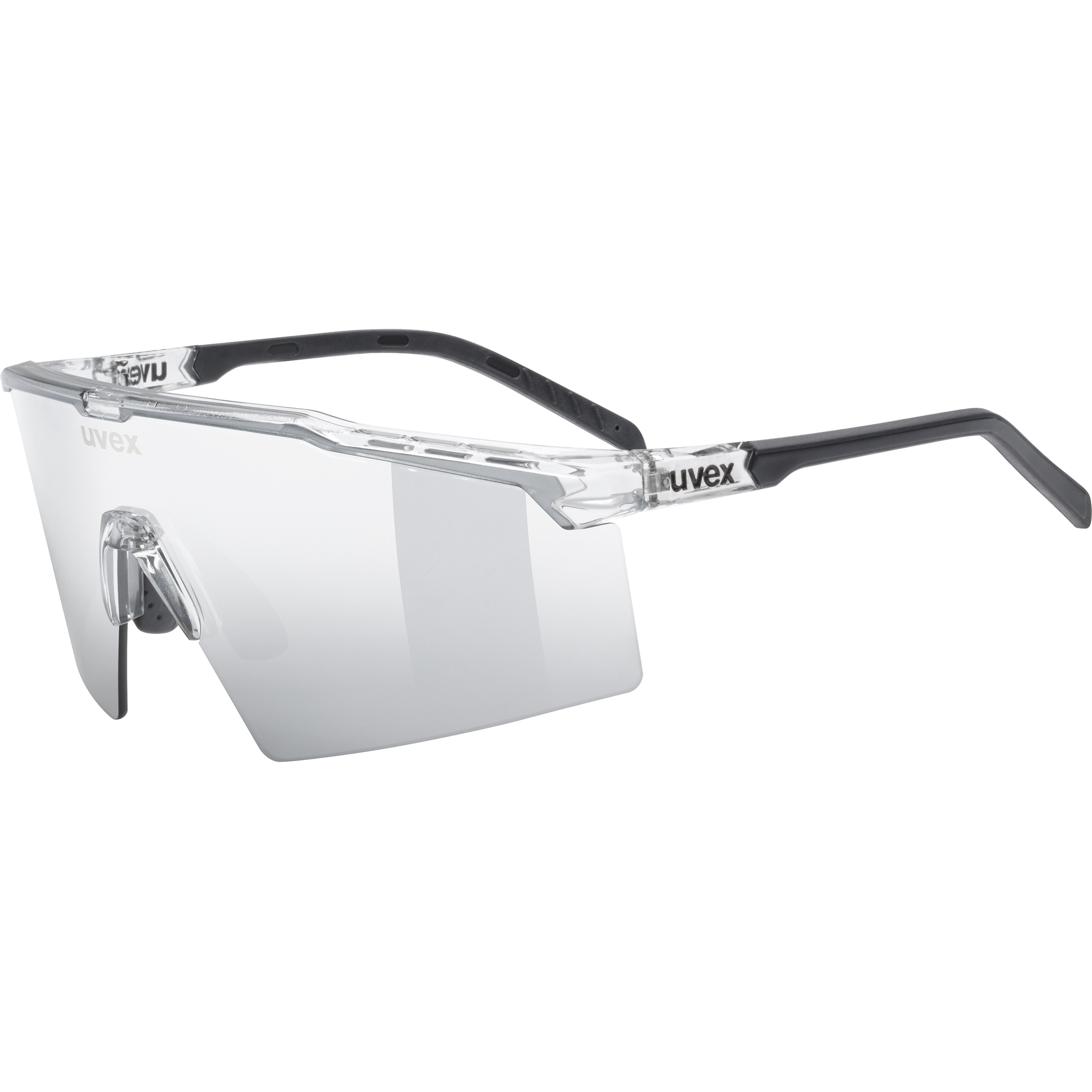 Uvex Flowline Sportbrille Sportbrillen & Sportsonnenbrillen weiss Bergsteigen | Gravel | Trailrunning