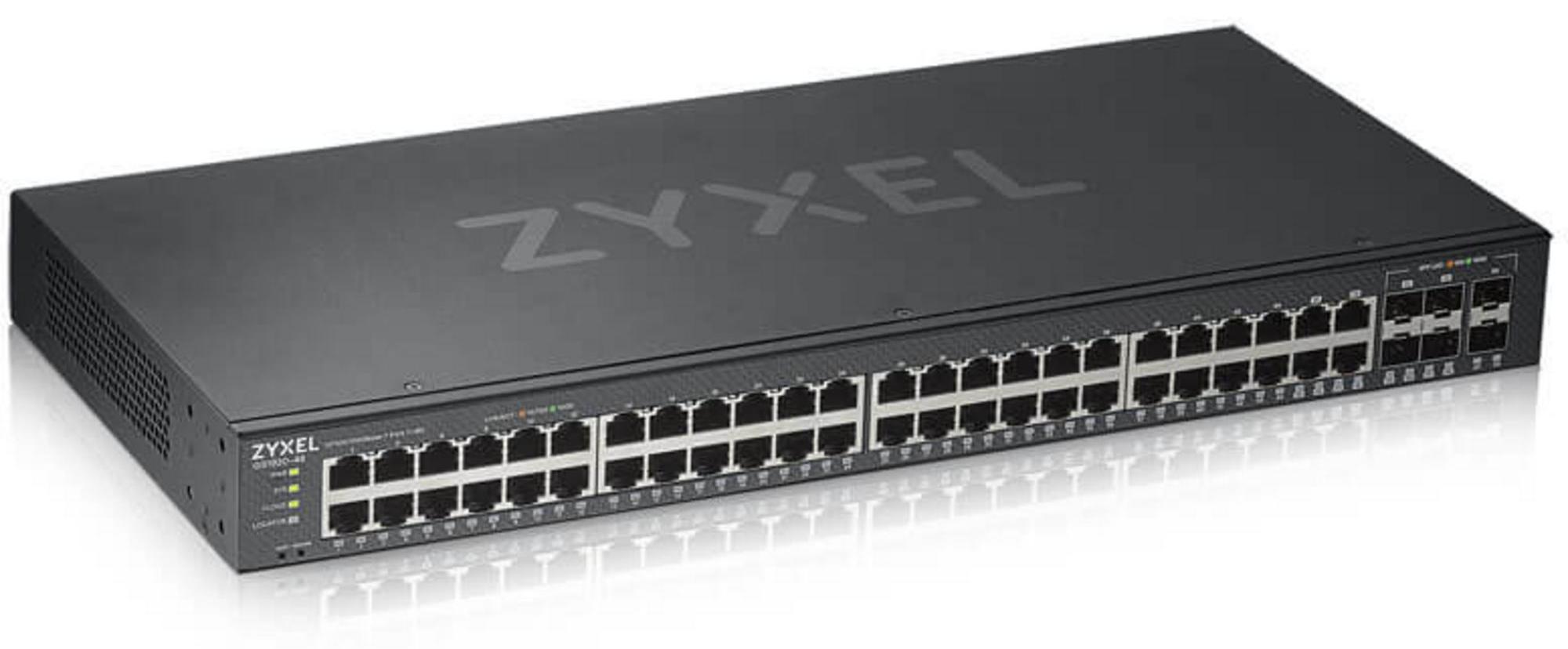 Zyxel GS1920-48V2, Managed, Gigabit Ethernet (10/100/1000), Rack-Einbau