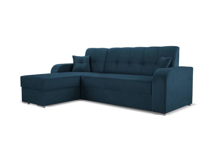 Ecksofa ORINOCO Links Blau (Monolith 77)