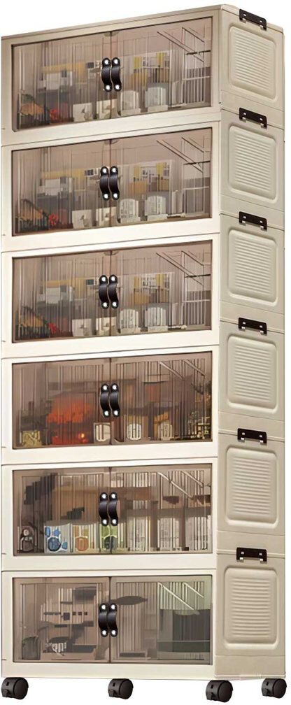 Brayden Studio Storage Cabinet 165cm H X 55cm W X 32cm D