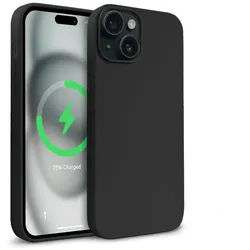 MagSafe-Hülle Crong Color Cover - Hülle MagSafe für iPhone 15 (schwarz)