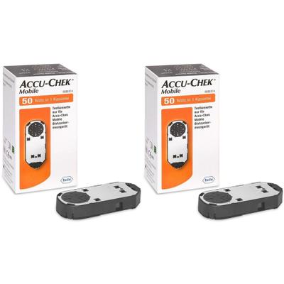Accu-Chek Mobile Testkassette 2x 2x50 St Teststreifen