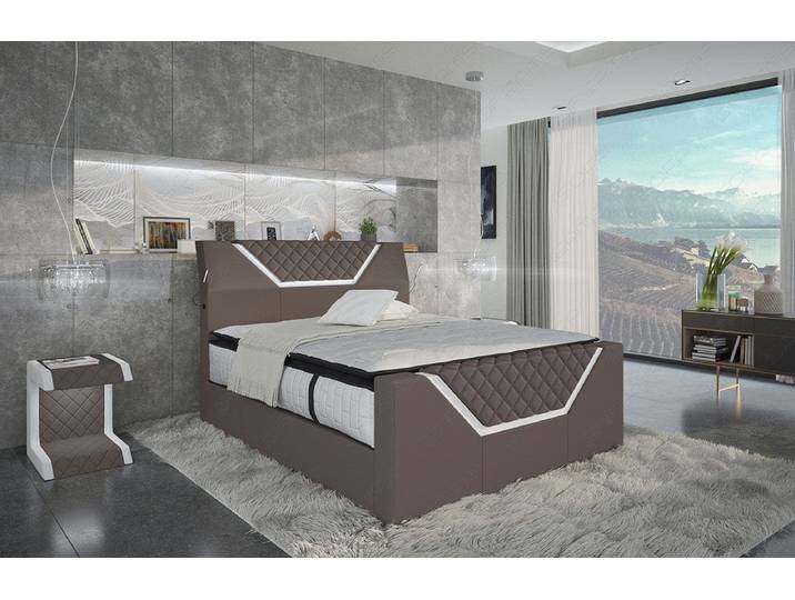 Boxspringbett Nantes Stoff