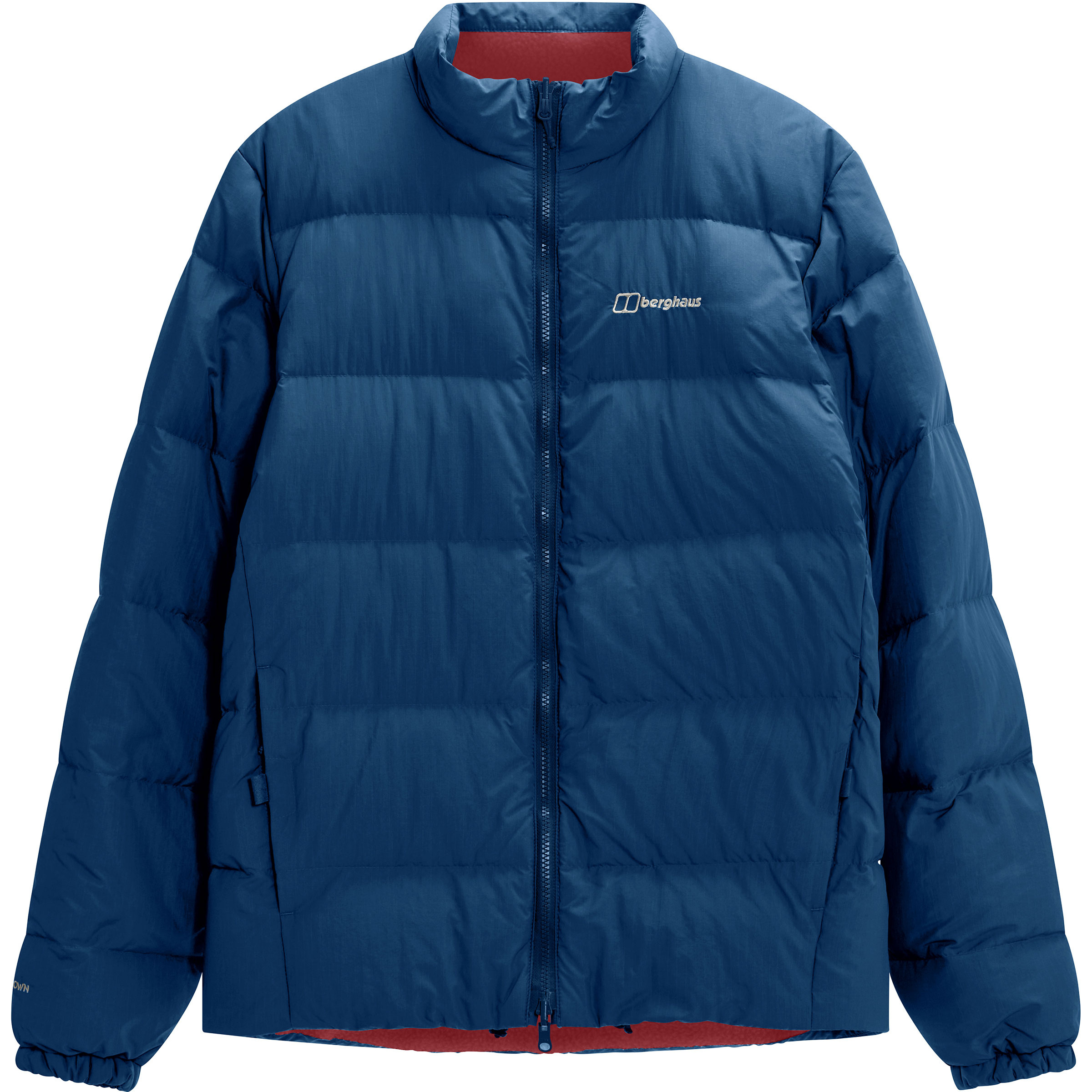 Berghaus Fulstow Reversible Down Herren Isolationsjacke blau Größe L Lifestyle Elastisch Daune