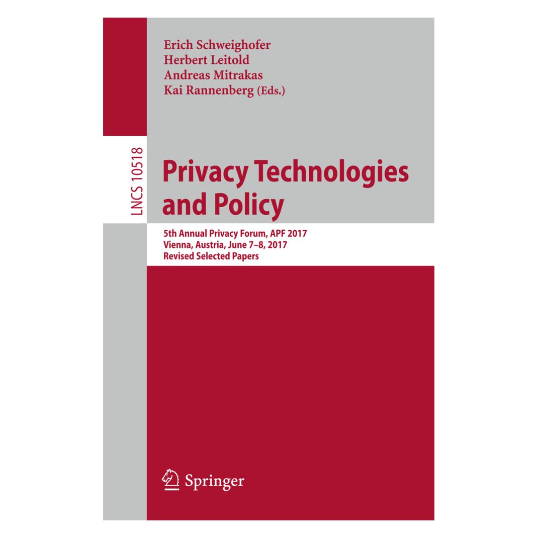 Springer Privacy Technologies and Policy (Englisch, Softcover, Erich Schweighofer) (55935348)