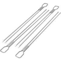 Narrow Doppelspieß-Set, 4-teilig edelstahl, für das Narrow Spießgestell