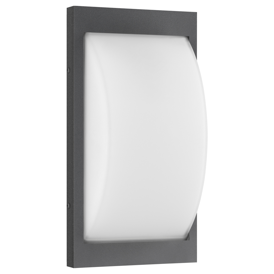 LCD LED-Wandaußenleuchte 33x17cm graphit 069LED 8033239545365
