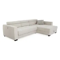 Ecksofa mit Funktion San Marino Stoff Beige