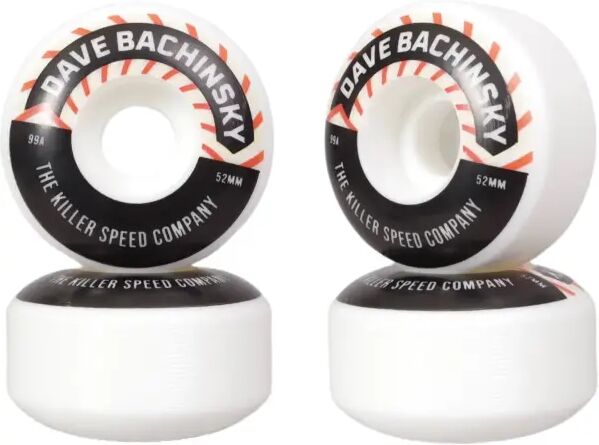 Killer Speed Co. Skateboard Rollen Killer Dave Bachinsky 99A Pro 4 Stk. (52mm - Dave Motto)
