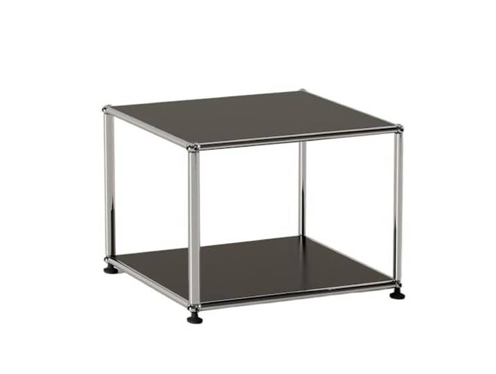 Couchtisch im Landhausstil Modularer Sofa-Beistelltisch, beliebig gespleißter Aufbewahrungstisch(Schwarz,Groß)