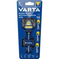 WorkFlex Motion Sensor H20, LED-Leuchte schwarz/blau