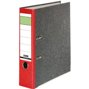Falken 10361939 Ordner, A4, breit, Karton, rot