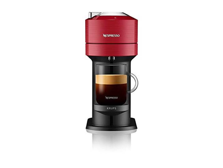 Nespresso XN9105 Vertue Next Kaffeekapselmaschine Espressomaschine von Krups verschiedene Größen 5 Tassen Zentrifusion-Technologie 30 Sekunden WLAN Bluetooth Rot