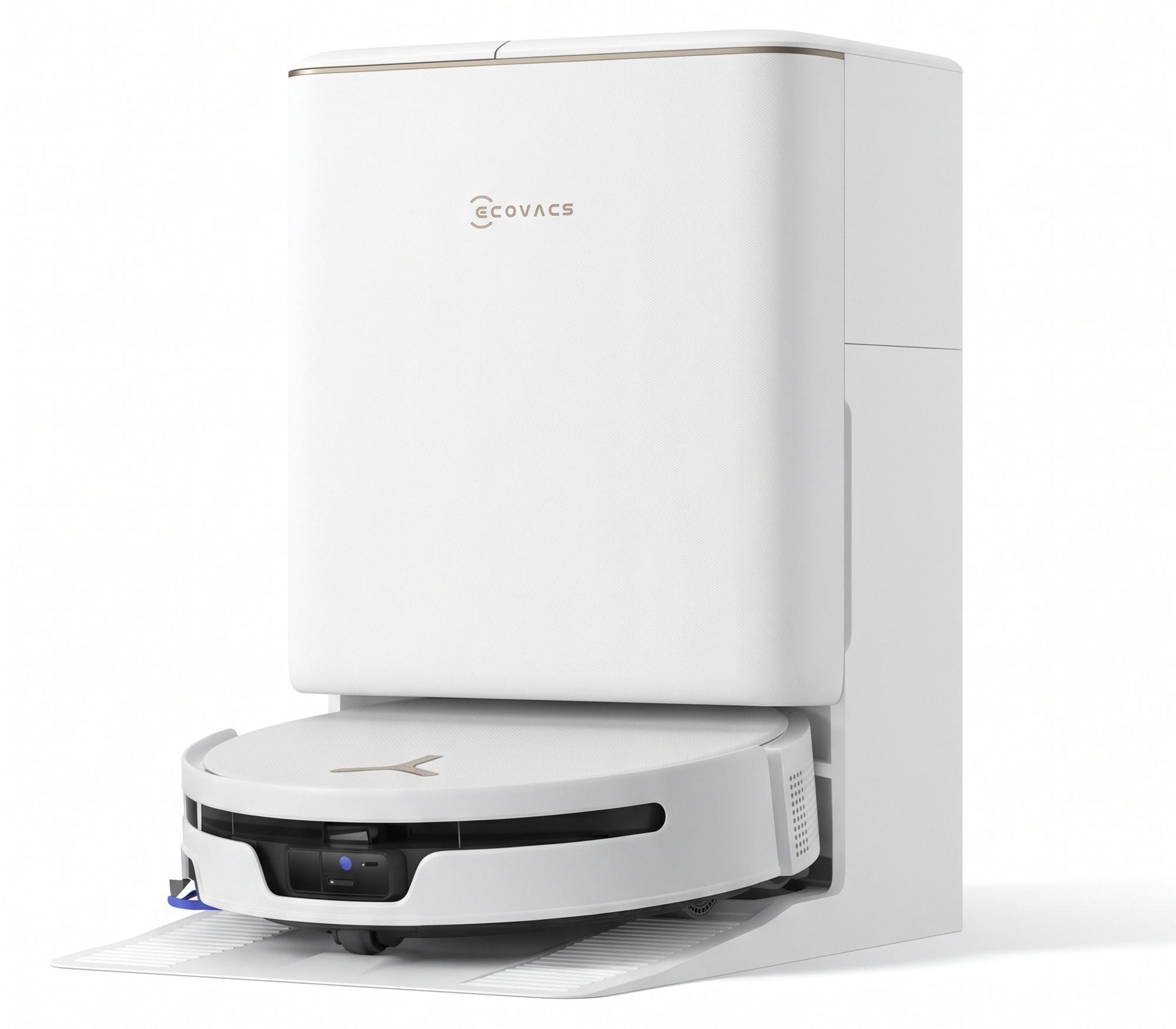 ECOVACS Saug- und Wischroboter DEEBOT T90S PRO OMNI white EU mit Navigation Aivi 3D 4.0 White One Size