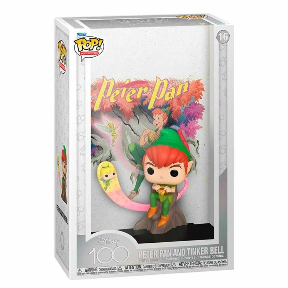 Funko Pop! Disney Peter Pan 100 jaar Peter Pan en Tinker Bell Figuren en Filmposters