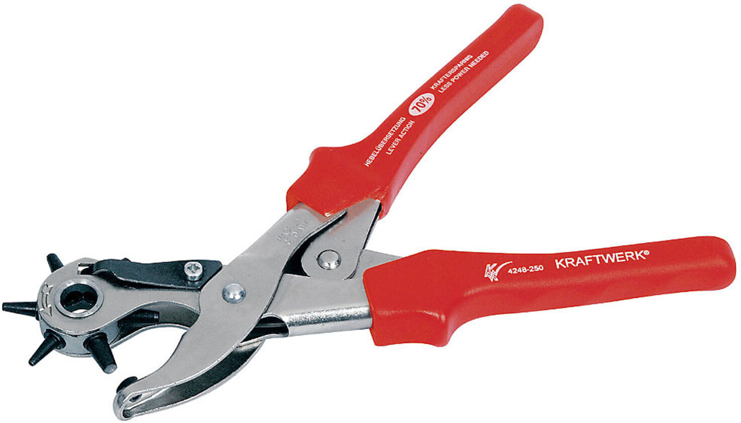 Kraftwerk KW hightech Hebel-Revolverlochzange (4248-250)