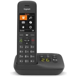 Gigaset C575 A Duo (DE-Version), Telefon, Schwarz