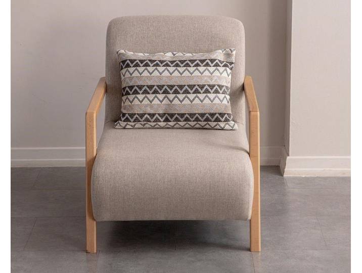 Xlmoebel Sessel XLMOEBEL Sessel in Beige mit modernem Design und hohem Komfort (1-St., Sessel), Made in Europa