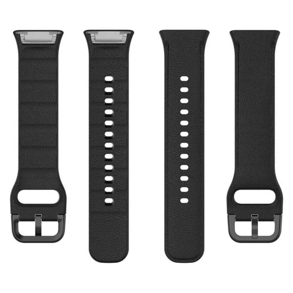Cover-Discount OPPO Watch Free - Silikon Ersatzarmband schwarz (Silikon) (680604569D)
