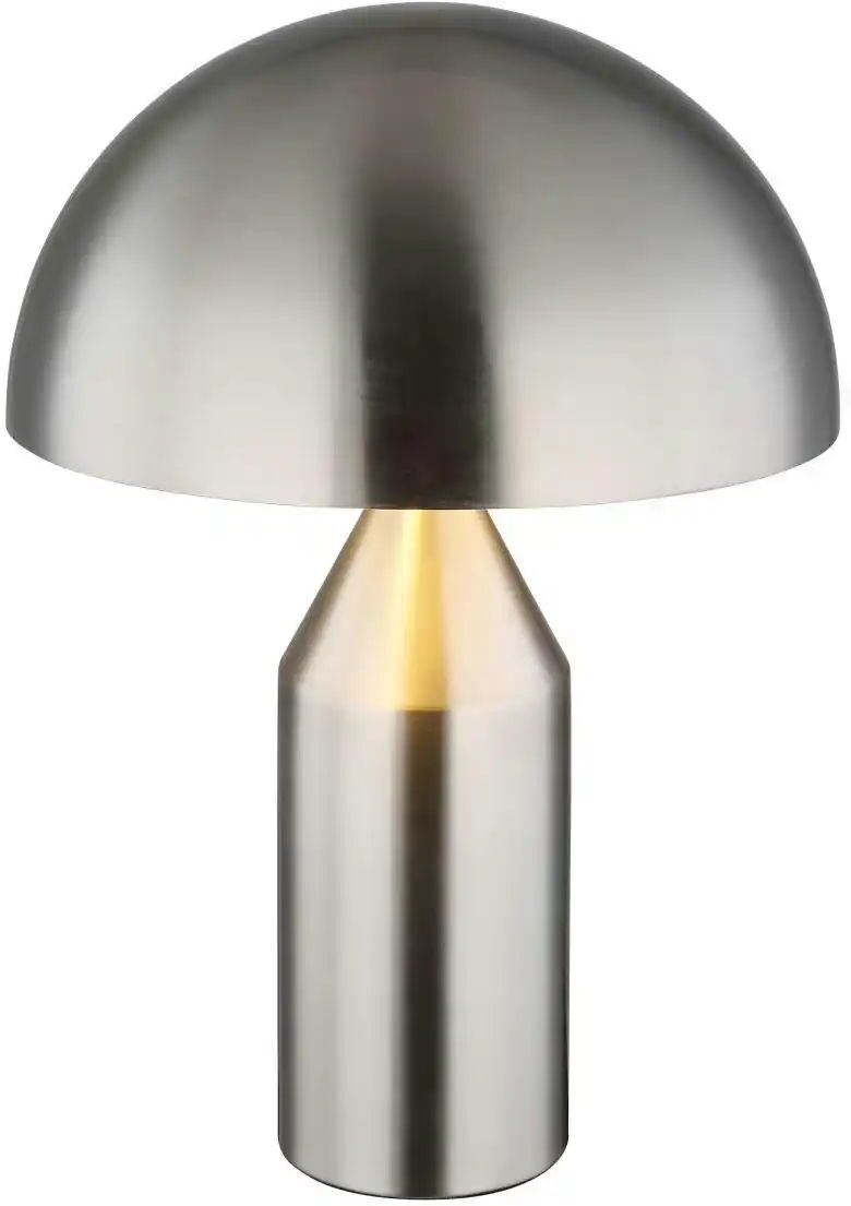 Globo Lighting Tischleuchte   ¦ silber ¦ Maße (cm): H: 39  Ø: 28