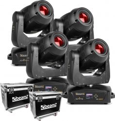 Moving Head pakke med 4 stk. BeamZ professional IGNITE 180Spot LED Moving Head &