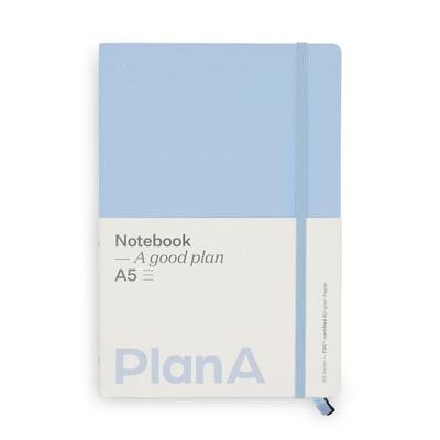 Notizbuch A5 Softcover French Blue Liniert, 128 Seiten