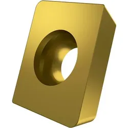 Fräswendeschneidplatte ISO APEW 150412ER:M8330 D.5,5mm PVD beschichtet Gold