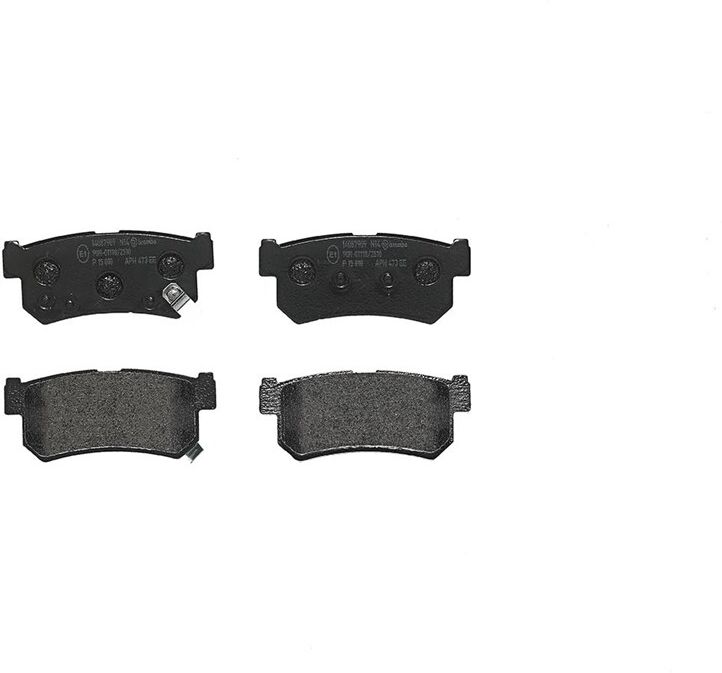 Brembo Bremsbelagsatz, Scheibenbremse P 15 010 Für Ssangyong