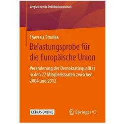 Belastungsprobe für die Europäische Union, Fachbücher von Theresia Smolka