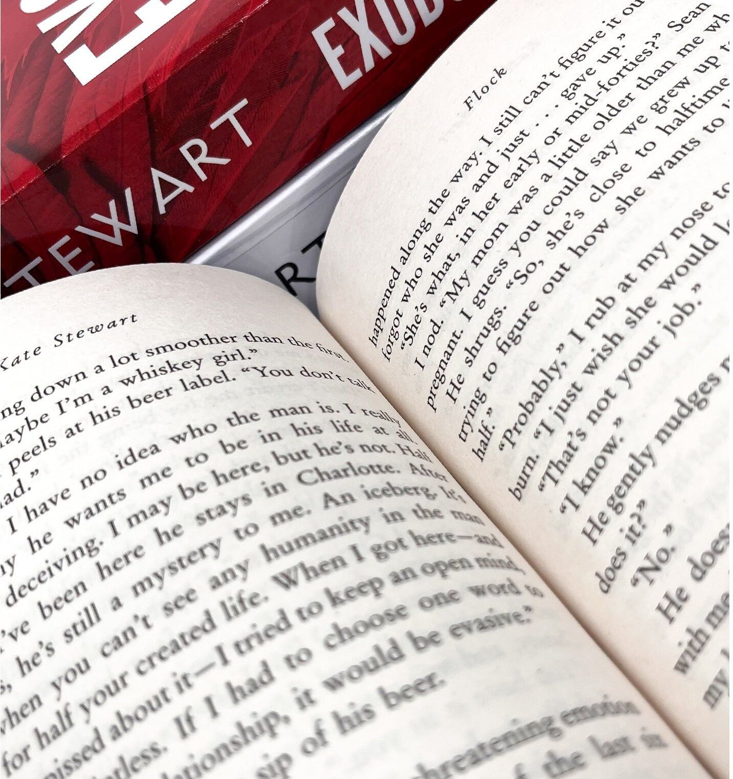 Pan Macmillan The Ravenhood Series By Kate Stewart 3 Books Collection Set (Flock, Exodus, The Finish Line)