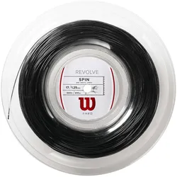 Wilson Revolve 17 Reel Tennissaiten - black 1,25 mm