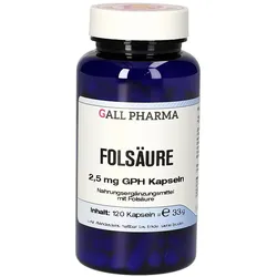 Folsaeure 2,5 mg Gph Kapsel