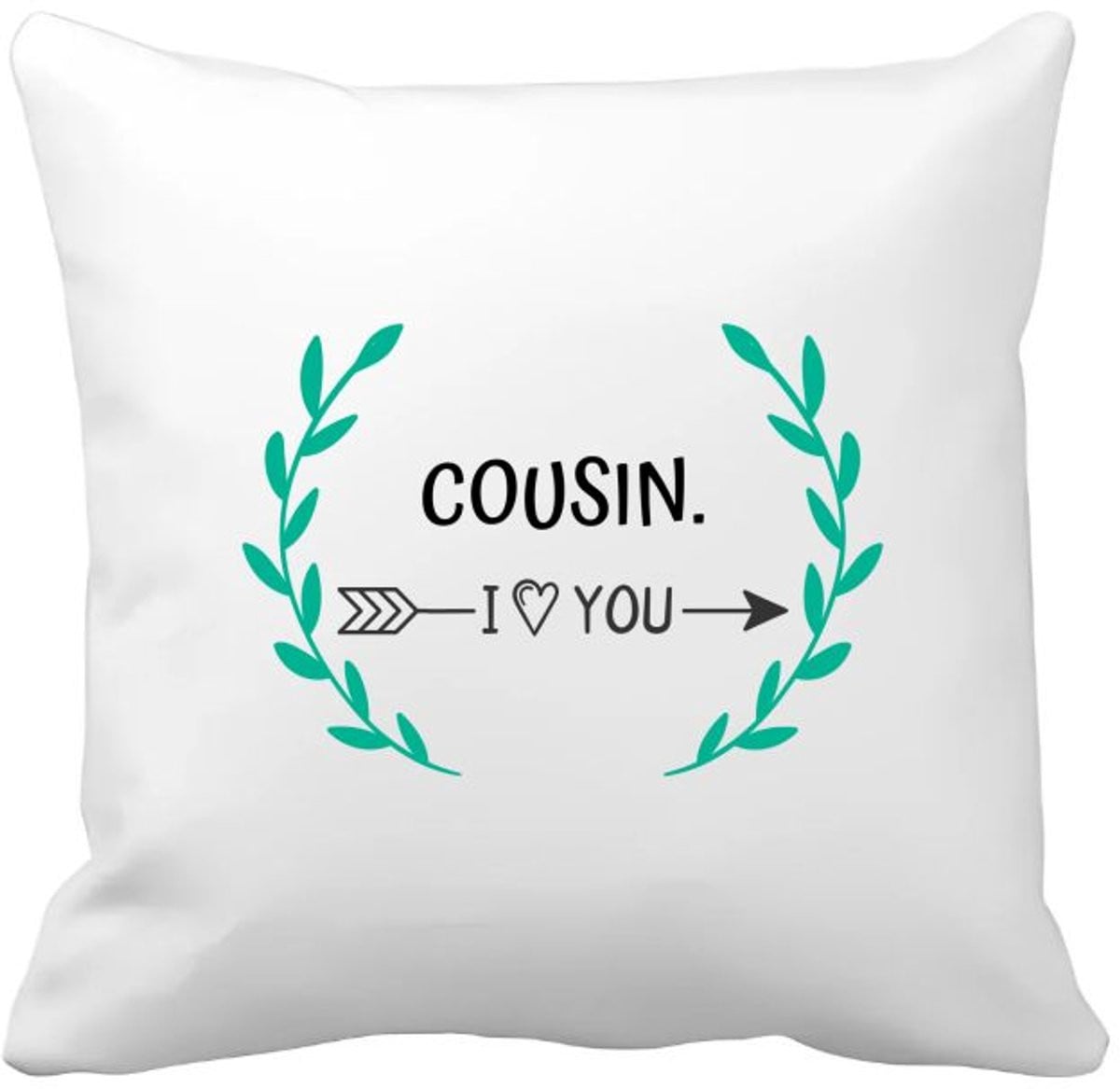 Akyol Cousin I Love You Kussenhoes - Neef - 40 x 40 cm