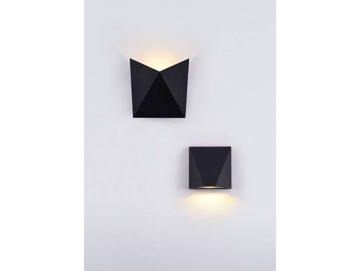 Applique murale LED Beekman 12 x 12 x 7cm Noir