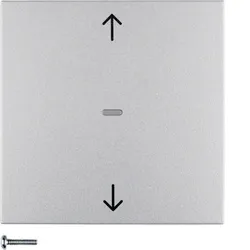 Berker 85241183 Jalousie-Taste S.1/B.3/B.7 alu, matt