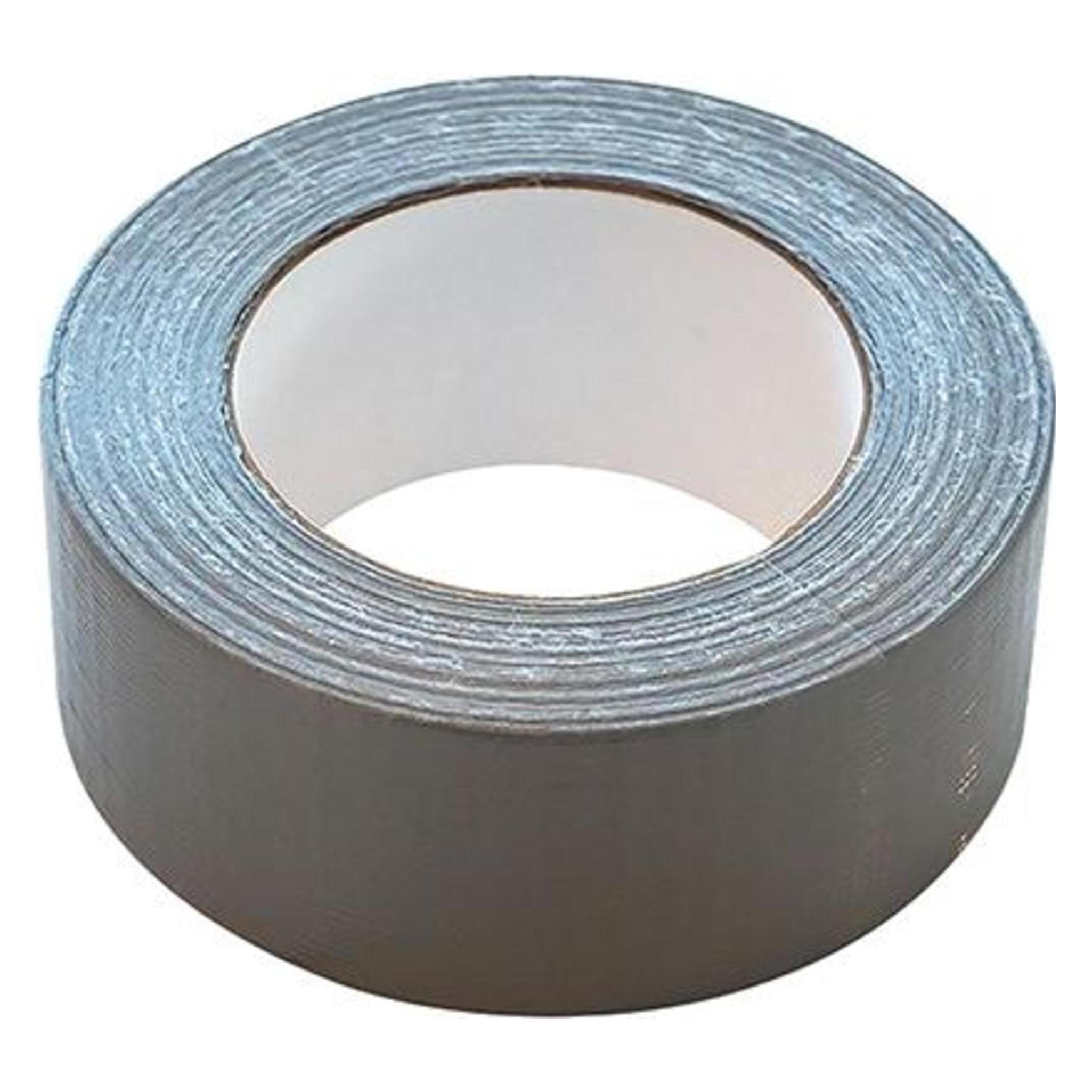 NoName Gewebeklebeband 47mm x 50m silbergrau (47 mm) (5060288745395)