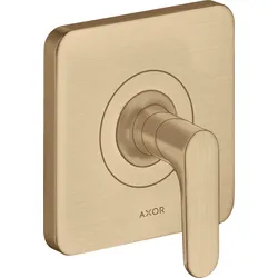 hansgrohe AXOR Citterio M Absperrventil Unterputzmodell DN15 / DN20, 34960140, Farbe: Brushed Bronze