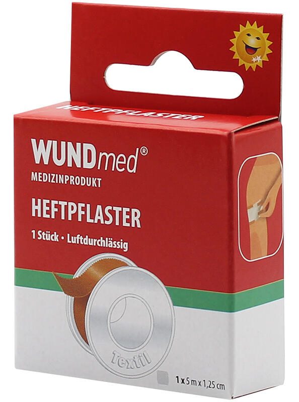WUNDmed® Heftpflaster beige 1 Rolle 02-081