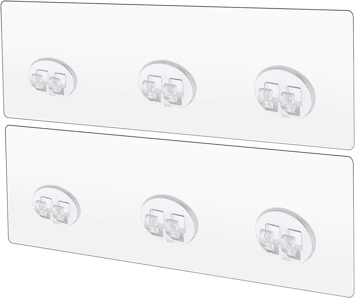 2 Stuks Douche Caddy Wandhaken Zonder Boren - Zelfklevende Hoekorganisator voor de Badkamer