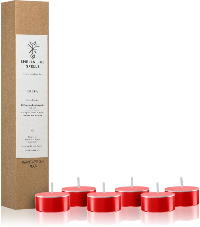 Smells Like Spells Norse Magic Freya tealight candle (love/relationship) 6 pc