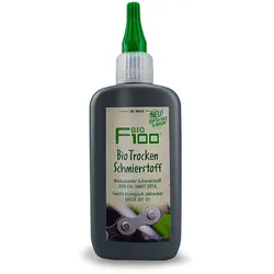 F100 Kettenöl Trocken Schmierstoff Bio 100 ml Tropfflasche