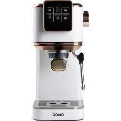 DOMO ESPRESSOMASCHINE 20Bar Espressomaschine Weiß inkl. Kapseln DO746K